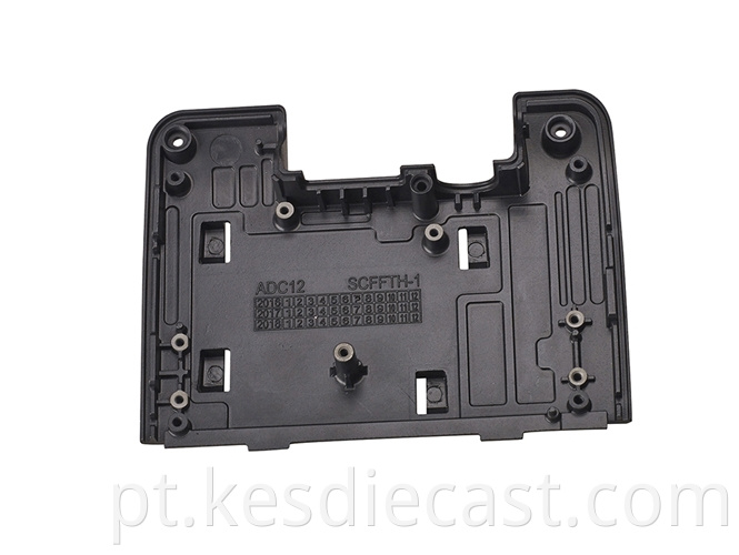 Die casting of recorder rear casing